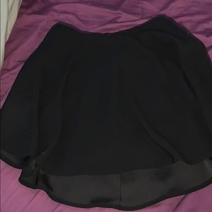Black skirt